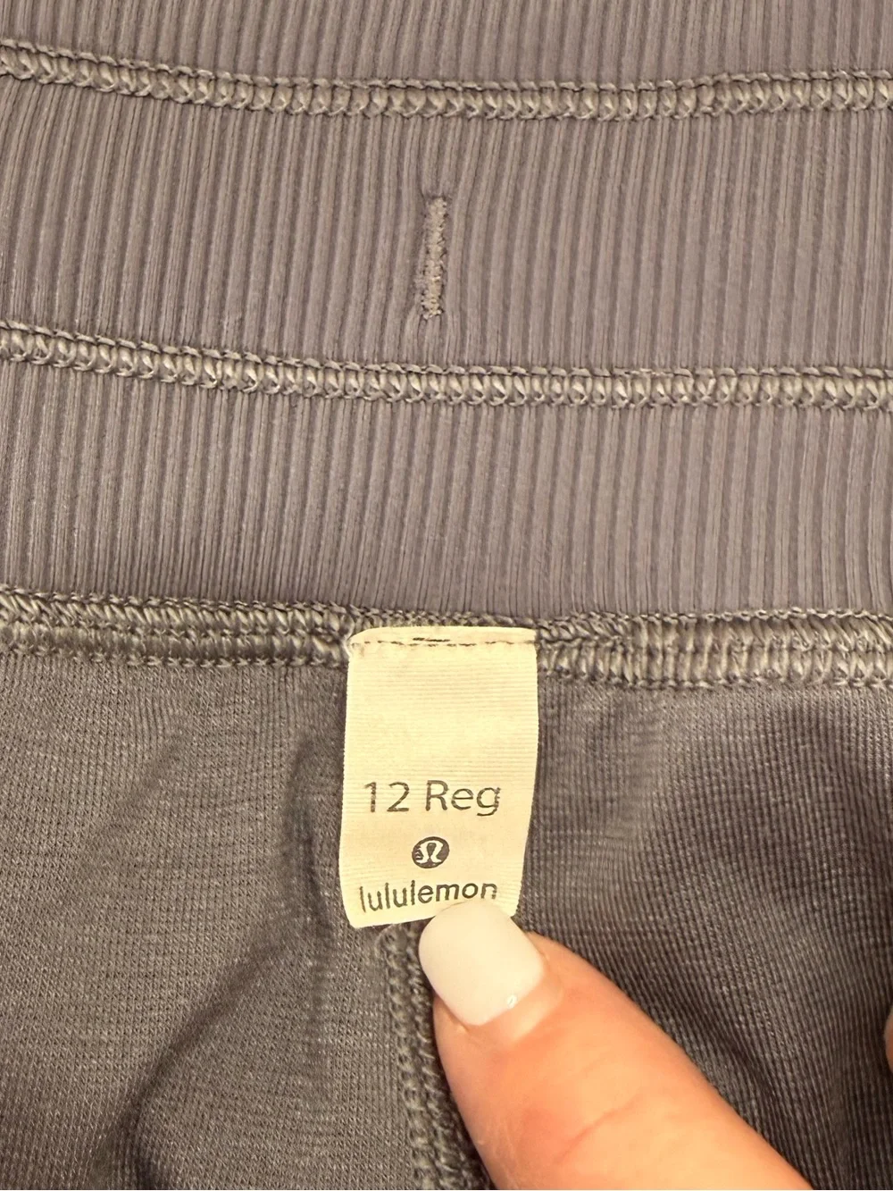 Lululemon | Dance Studio Mid-Rise Pant Adjustable Hem | Gray | Size 12 Regular